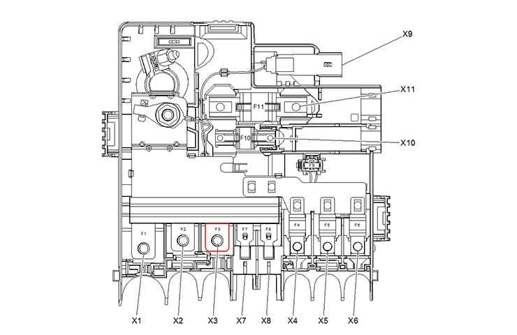 Possible Open Fuse in Fuse Block–Battery