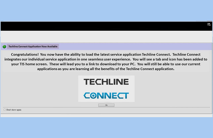 Installing Techline Connect